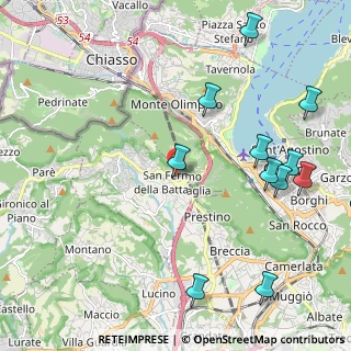 Mappa Via XXV Aprile, 22020 San Fermo della Battaglia CO, Italia (2.54636)