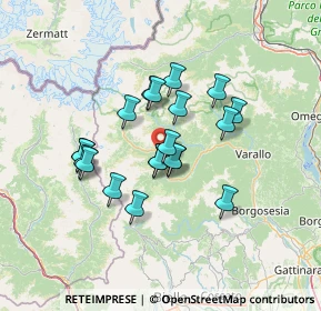 Mappa Frazione Rusa, 13023 Campertogno VC, Italia (10.7275)