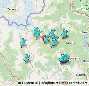 Mappa Frazione Rusa, 13023 Campertogno VC, Italia (12.83533)