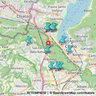 Mappa Via S. Fermo D. Battaglia, 22020 San Fermo della Battaglia CO, Italia (1.60182)