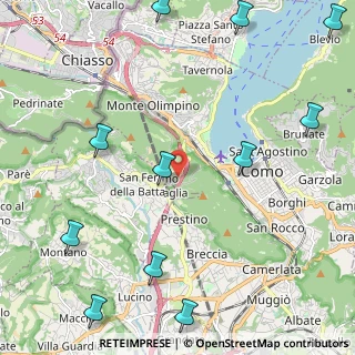 Mappa Via S. Fermo D. Battaglia, 22020 San Fermo della Battaglia CO, Italia (3.04909)