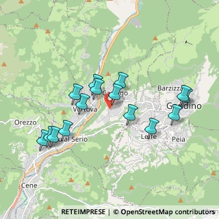 Mappa Via Europa, 24024 Casnigo BG, Italia (1.802)