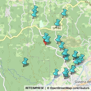 Mappa Via degli Alpini, 31040 Giavera del Montello TV, Italia (1.31667)