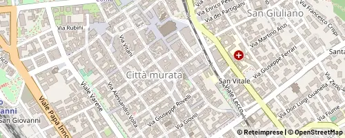 Mappa Como