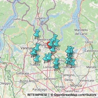 Mappa Via Roccolo, 22020 Cavallasca CO, Italia (11.67526)