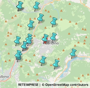 Mappa Via Pietro Mosconi, 24026 Cazzano Sant'Andrea BG, Italia (4.20389)