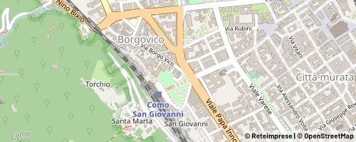 Mappa Como