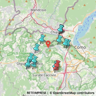 Mappa SP Garibaldina, 22020 Colverde CO, Italia (3.61313)
