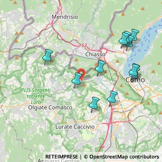 Mappa SP Garibaldina, 22020 Colverde CO, Italia (4.48583)