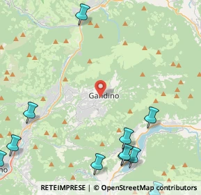 Mappa Via Giovanni Battista Castello, 24024 Gandino BG, Italia (7.04429)
