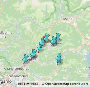 Mappa Via Stazione, 24029 Vertova BG, Italia (5.14182)