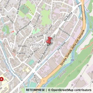 Mappa Via Don B. Ferrari, 85, 24029 Vertova, Bergamo (Lombardia)