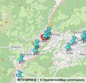 Mappa Via Stazione, 24029 Vertova BG, Italia (2.19583)