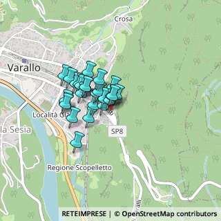 Mappa Via Cesare Battisti, 13019 Varallo VC, Italia (0.28148)
