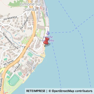 Mappa Via Lungolago Guglielmo Marconi, 9, 25010 Limone sul Garda, Brescia (Lombardia)