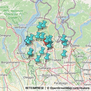 Mappa Via Perla, 21100 Varese VA, Italia (10.5735)