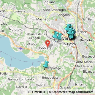 Mappa Via Perla, 21100 Varese VA, Italia (2.0215)