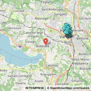 Mappa Via Perla, 21100 Varese VA, Italia (2.15583)