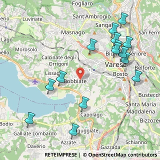Mappa Via Perla, 21100 Varese VA, Italia (2.45267)