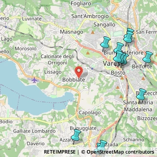 Mappa Via Perla, 21100 Varese VA, Italia (3.0725)