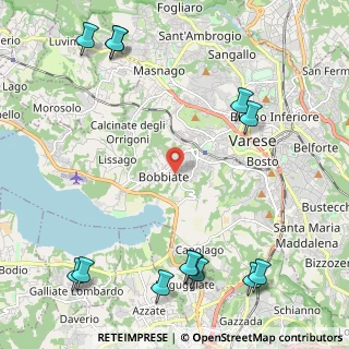 Mappa Via Perla, 21100 Varese VA, Italia (3.07538)