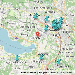 Mappa Via Perla, 21100 Varese VA, Italia (2.38813)