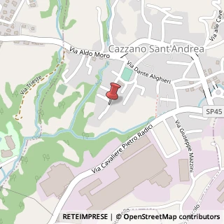 Mappa Via Giacomo Matteotti, 15, 24026 Cazzano Sant'Andrea, Bergamo (Lombardia)