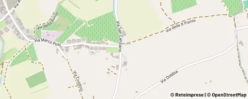 Mappa San Canzian d’Isonzo