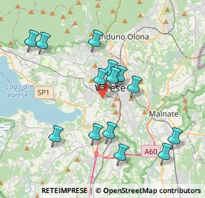 Mappa Via Gerolamo Garoni, 21100 Varese VA, Italia (3.78571)