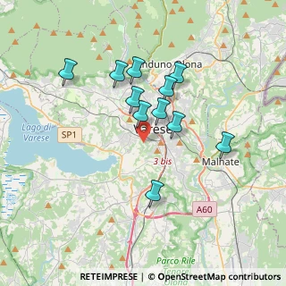 Mappa Via Gerolamo Garoni, 21100 Varese VA, Italia (3.04818)