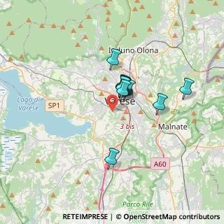 Mappa Via Gerolamo Garoni, 21100 Varese VA, Italia (2.24818)