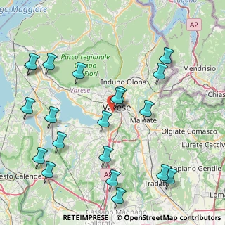 Mappa Via Gerolamo Garoni, 21100 Varese VA, Italia (10.023)