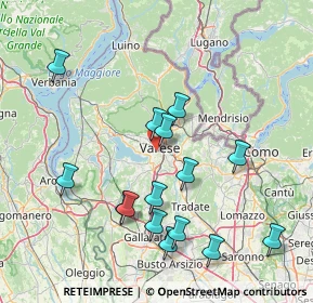 Mappa Via Gerolamo Garoni, 21100 Varese VA, Italia (15.95733)