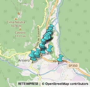 Mappa Via S. Gaetano da Thiene, 36011 Arsiero VI, Italia (0.432)