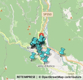 Mappa Via S. Gaetano da Thiene, 36011 Arsiero VI, Italia (1.2275)