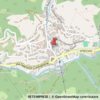 Mappa Piazza Giuseppe Zanardelli, 32, 25060 Collio, Brescia (Lombardia)