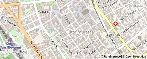 Mappa Como