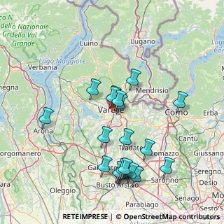 Mappa Via Giacomo Limido, 21100 Varese VA, Italia (15.2775)