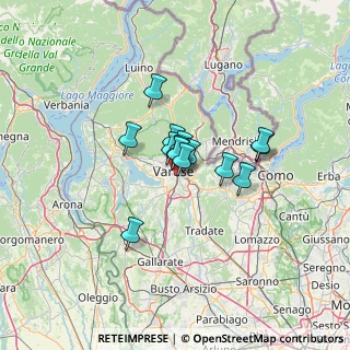 Mappa Via Giacomo Limido, 21100 Varese VA, Italia (7.73429)
