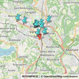 Mappa Via Giacomo Limido, 21100 Varese VA, Italia (1.47727)