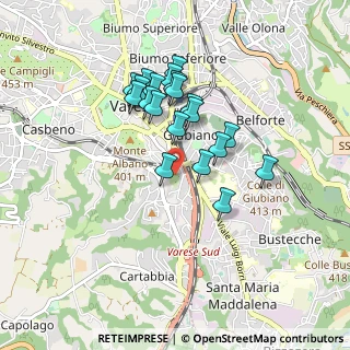 Mappa Via Giacomo Limido, 21100 Varese VA, Italia (0.739)