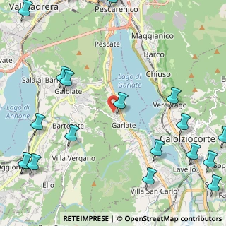 Mappa Via Strencetta, 23852 Garlate LC, Italia (3.323)