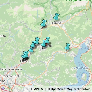 Mappa Via del Castello, 24024 Gandino BG, Italia (6.33)