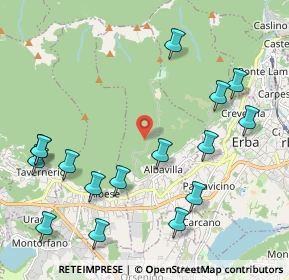 Mappa Via Partigiana, 22031 Albavilla CO, Italia (2.48)