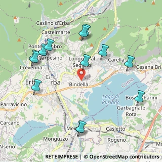 Mappa Via Raffaello Sanzio, 22036 Erba CO, Italia (2.34308)
