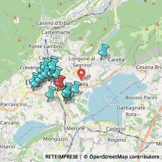 Mappa Via Raffaello Sanzio, 22036 Erba CO, Italia (1.774)