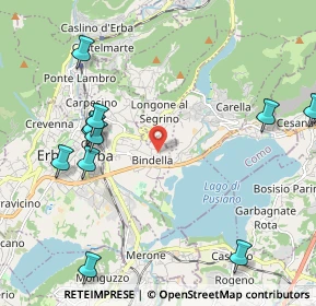 Mappa Via Raffaello Sanzio, 22036 Erba CO, Italia (2.91071)