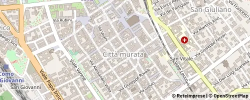Mappa Como
