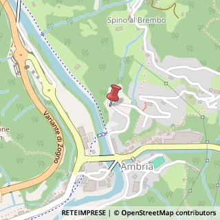 Mappa Via Spino al Brembo, 3, 24019 Zogno, Bergamo (Lombardia)