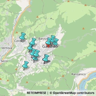 Mappa Via Cazzaniga, 24024 Gandino BG, Italia (1.49231)